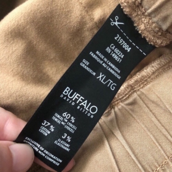 Buffalo David Bitton Tan Apparel - Picture 3 of 7